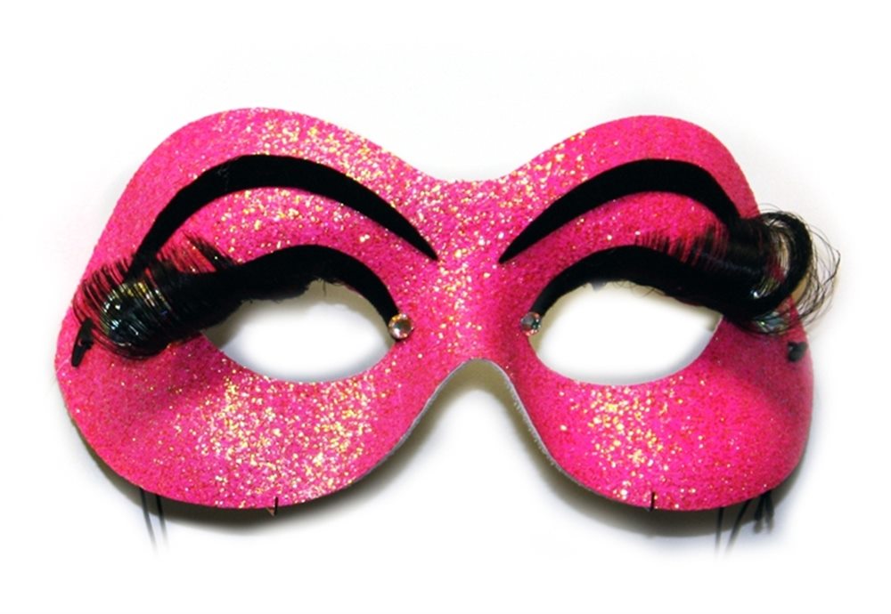 Picture of Cabaret Hot Pink Adult Mask