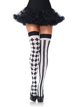 Picture of Harlequin Thigh Highs