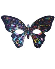 Picture of Rainbow Butterfly Party Mask