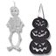 Picture of Skeleton Hanging Glitter Prop