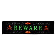 Picture of Night Glow Beware Sign