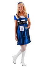 Picture of Doctor Who TARDIS Dress Womens Costume