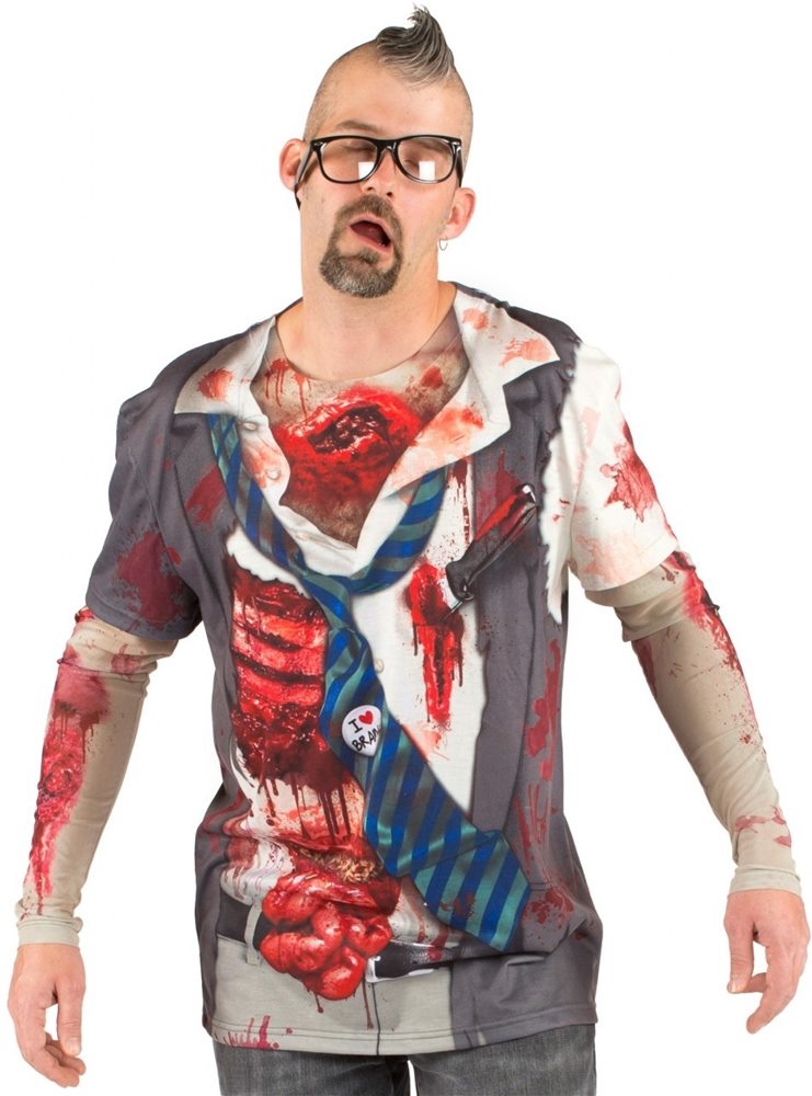 Picture of Zombie Adult Mens T-Shirt