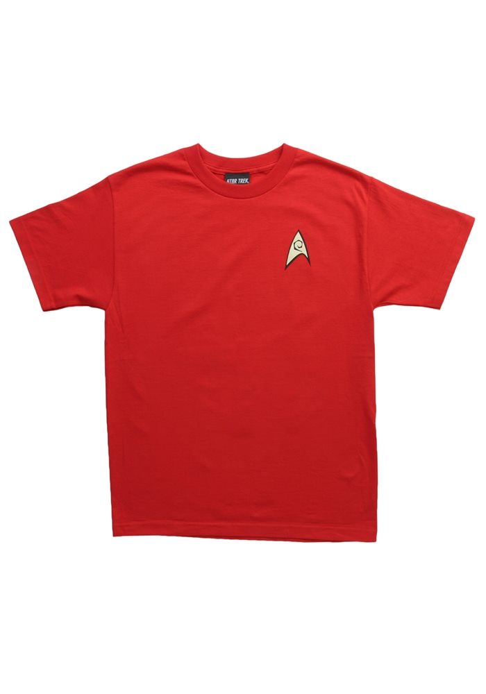 Picture of Star Trek Engineer Red Mens Shirt