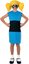 Picture of Powerpuff School Girl Blue Dress Child Costume
