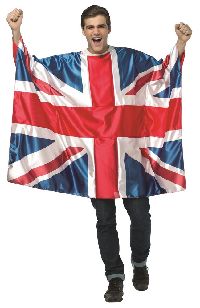 Picture of UK Flag Tunic Adult Unisex Costume
