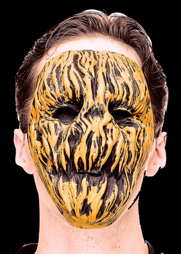 Picture of Night Torturers Warped Pumpkin Mask (Ships for $1.99)