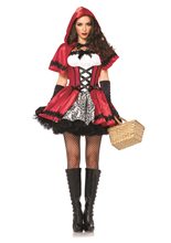 Picture of Gothic Red Riding Hood Adult Womens Costume