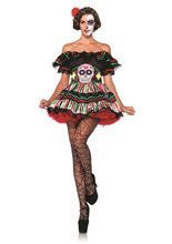 Picture of Day of the Dead Doll Adult Womens Costume