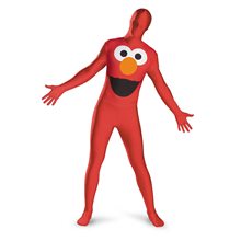 Picture of Elmo Bodysuit Adult Mens Costume