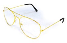 Picture of Aviator Clear Glasses