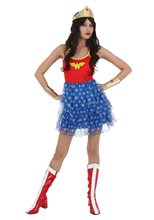 Picture of Wonder Woman Adult Womens Tutu Skirt Dress