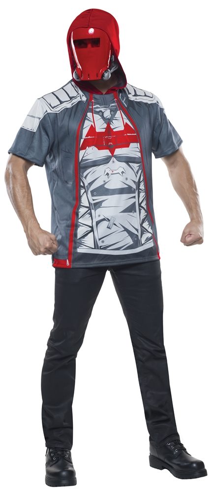 Picture of Red Hood Adult Mens Hoodie with Mask
