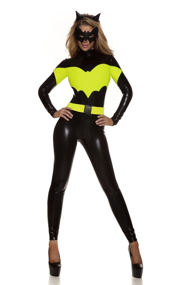 Picture of Darque Nights Sexy Superhero Adult Womens Costume