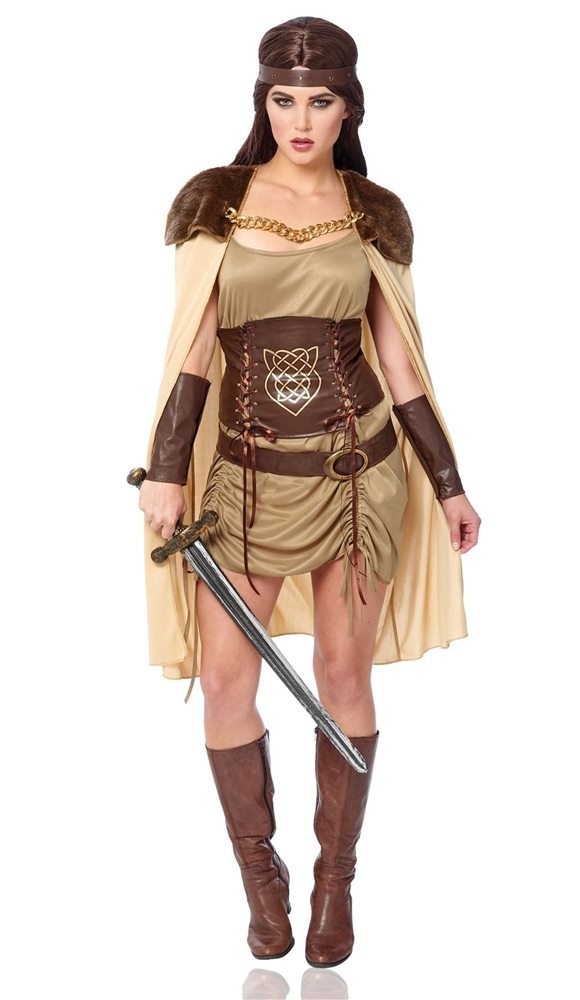 Picture of Celtic Warrior Goddess Adult Womens Costume