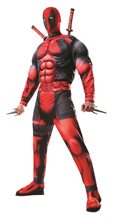 Picture of Deadpool Deluxe Fiber Filled Adult Mens Costume