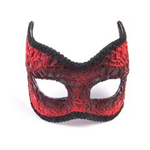 Picture of Red Devil Lace Mask
