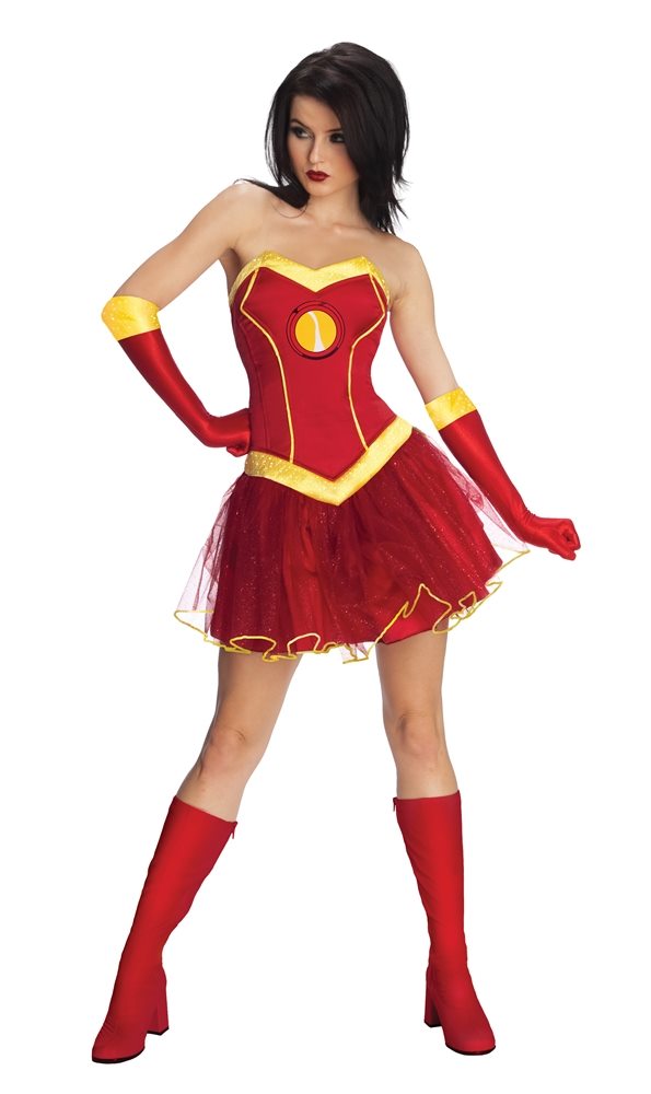 Picture of Iron Woman Rescue Tutu Dress Adult Womens Costume