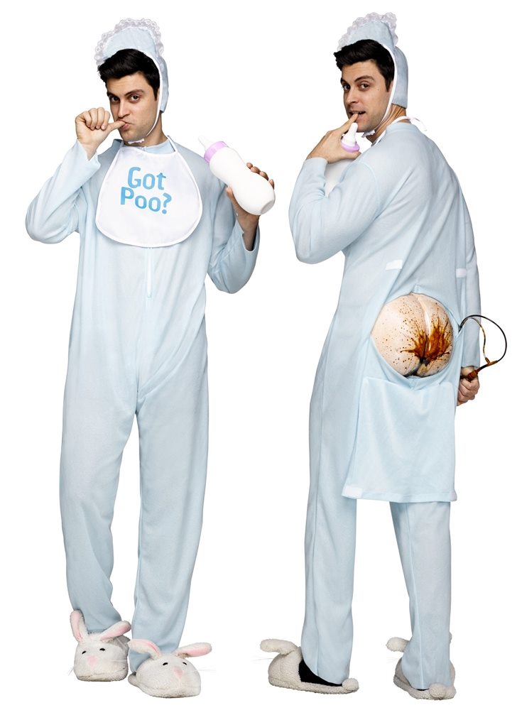 Picture of Poopie Jammies Adult Mens Costume