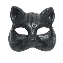 Picture of Black Tiger Masquerade Mask