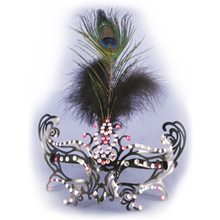 Picture of Flapper Feather Eye Mask with Frames