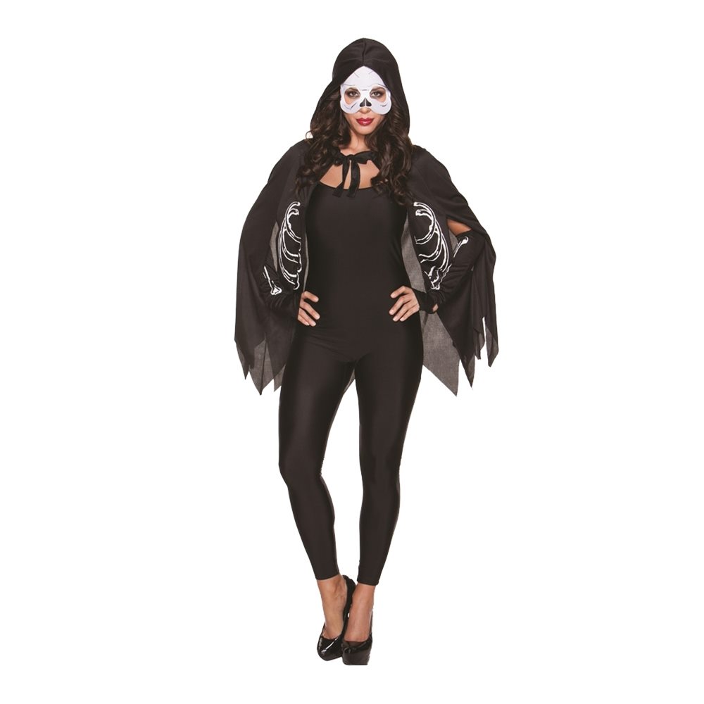 Picture of Skeleton Cape Costume Kit