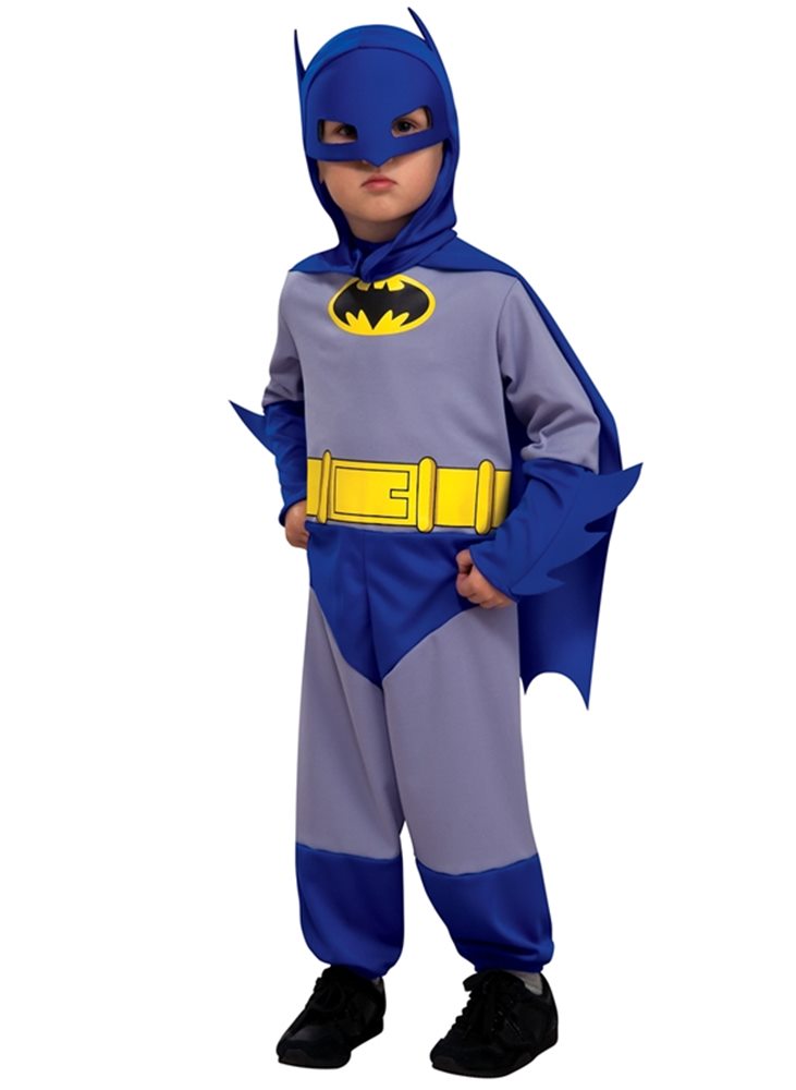 Picture of Batman Blue & Grey Toddler Costume 2