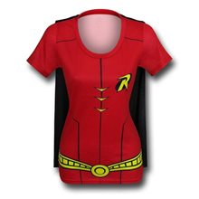 Picture of Robin Suit Up Juniors T-Shirt with Cape