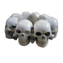 Picture of Ghoulish Skulls Bracelet (More Colors)