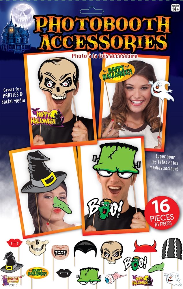 Picture of Halloween Photo Booth Kit 16pc