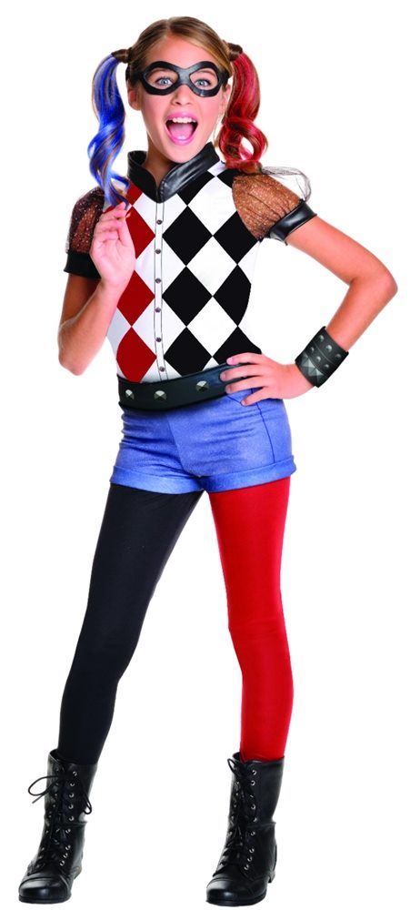 Picture of DC Super Heroes Deluxe Harley Quinn Child Costume