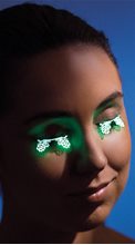 Picture of Glow in the Dark Floral Eyelashes