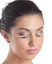 Picture of Pink Eyelashes with Clear Rhinestones