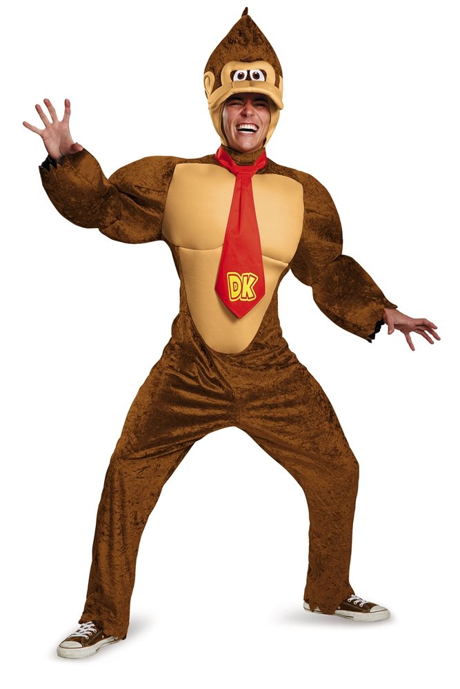 Picture of Donkey Kong Deluxe Adult Mens Costume