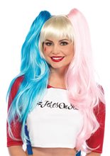 Picture of Misfit Harley Ponytail Tri-Color Wig
