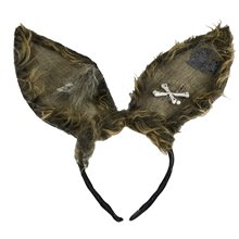 Picture of Mouse Ear Burlap Headband
