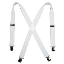 Picture of Solid White Suspenders