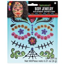 Picture of Day of the Dead Body Jewelry