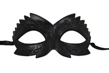 Picture of Jagged Edge Black Masquerade Child Mask