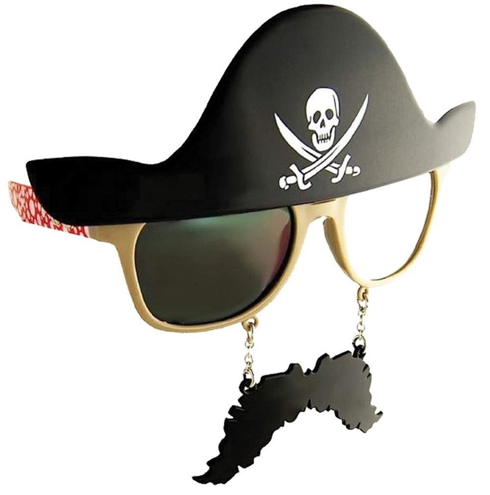 Picture of Pirate Glasses with Mustache