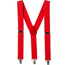 Picture of Red Wide Suspenders