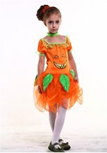 Picture of Light-Up Pumpkin Fairy Child Costume
