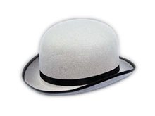 Picture of Deluxe Grey Derby Hat