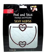 Picture of Sexy Nurse Peel and Stick Necklace and Bracelet