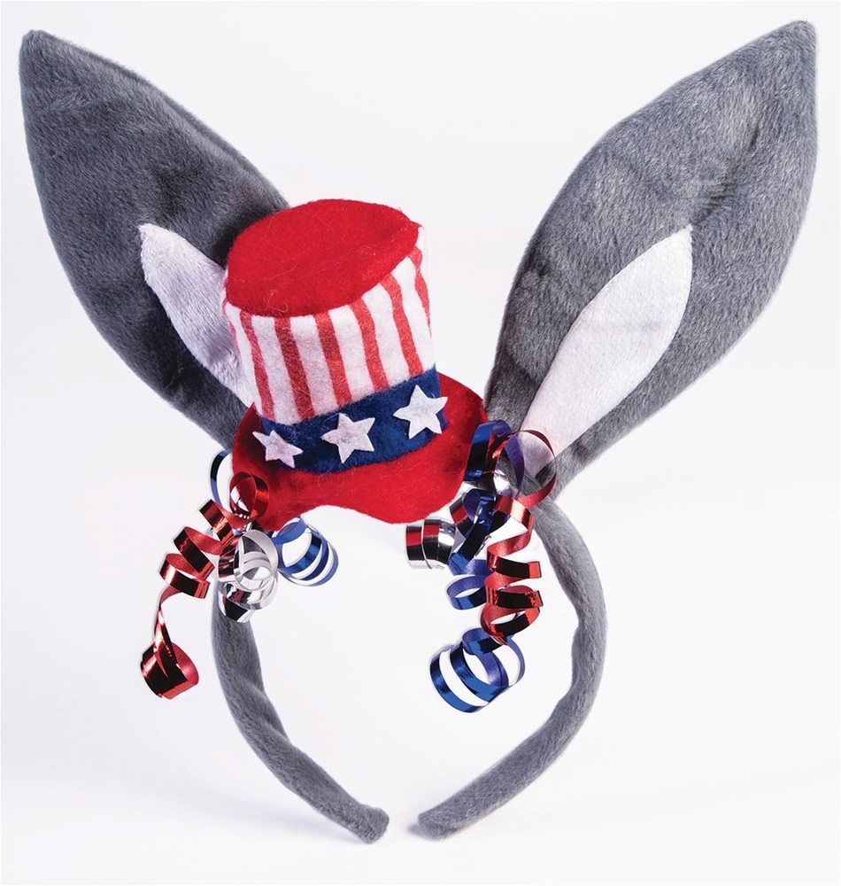 Picture of Democrat Donkey Patriotic Headband