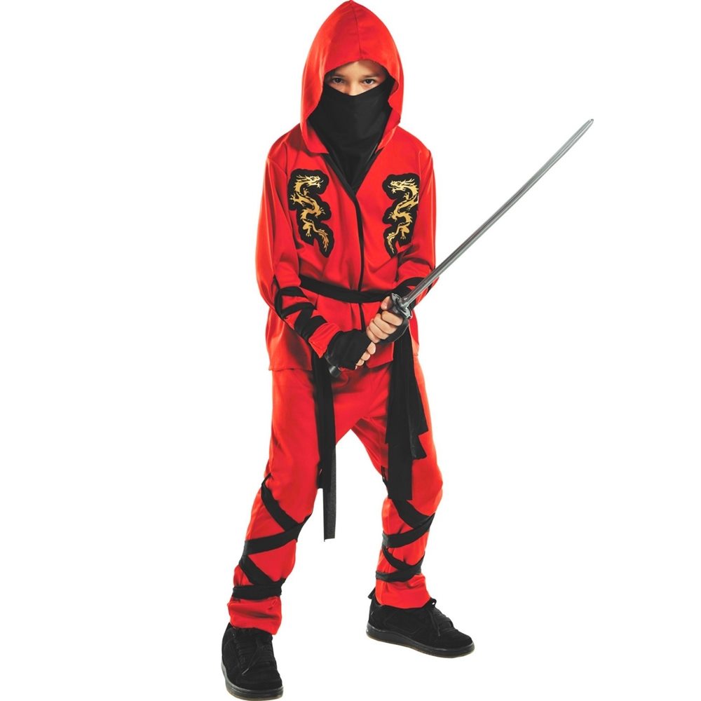 Picture of Fire Dragon Ninja Child Costume