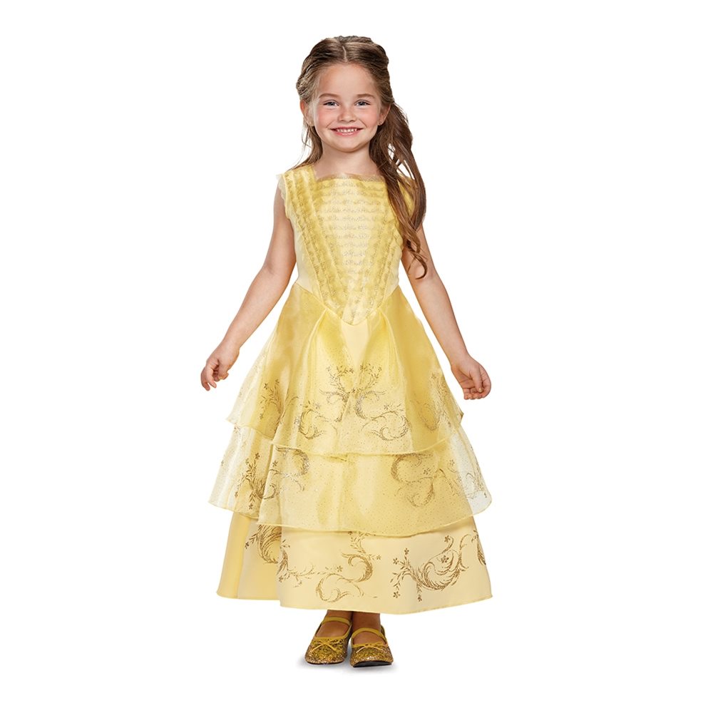 Picture of Beauty and the Beast Movie Deluxe Belle Child Costume