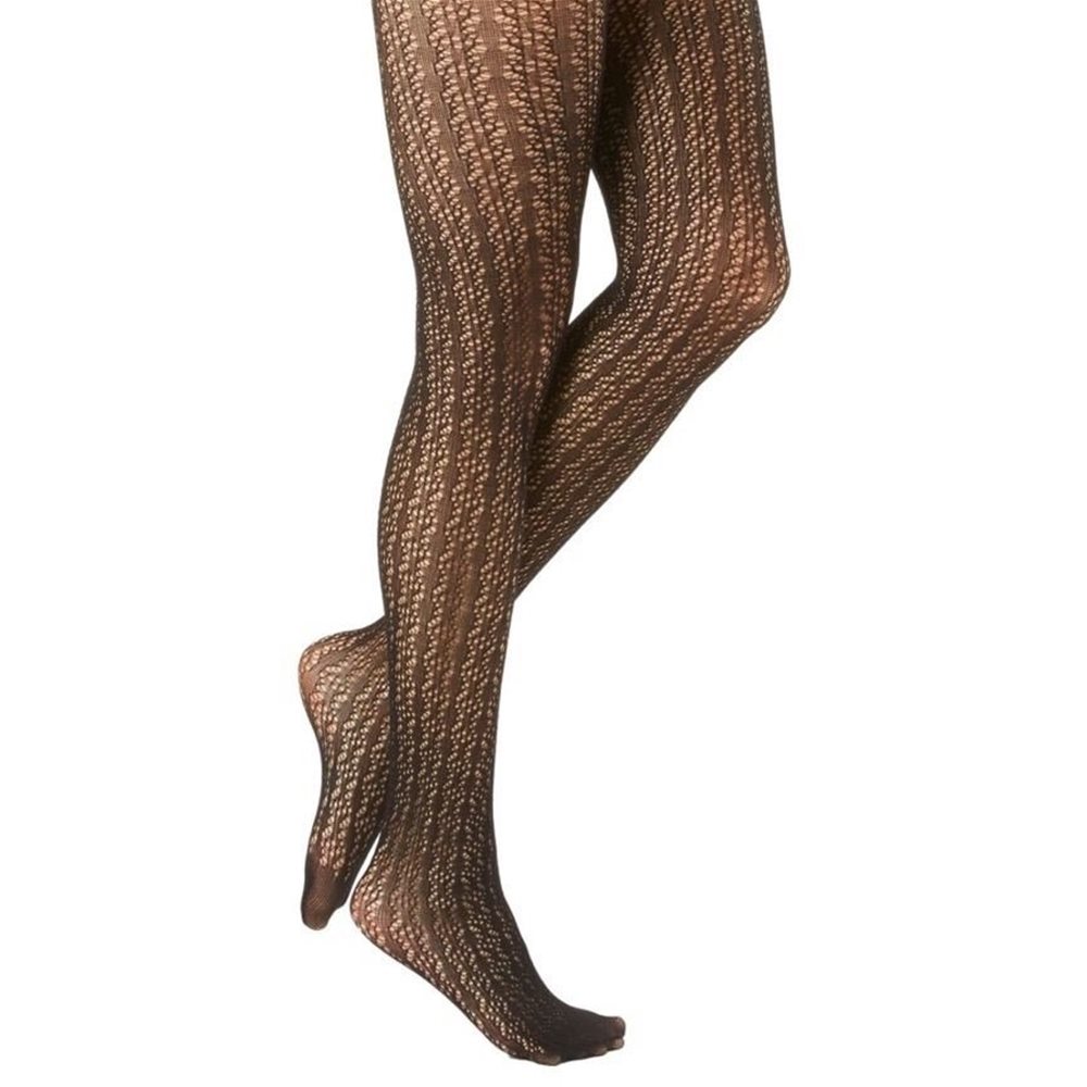Picture of Black Diamond Textured Tights