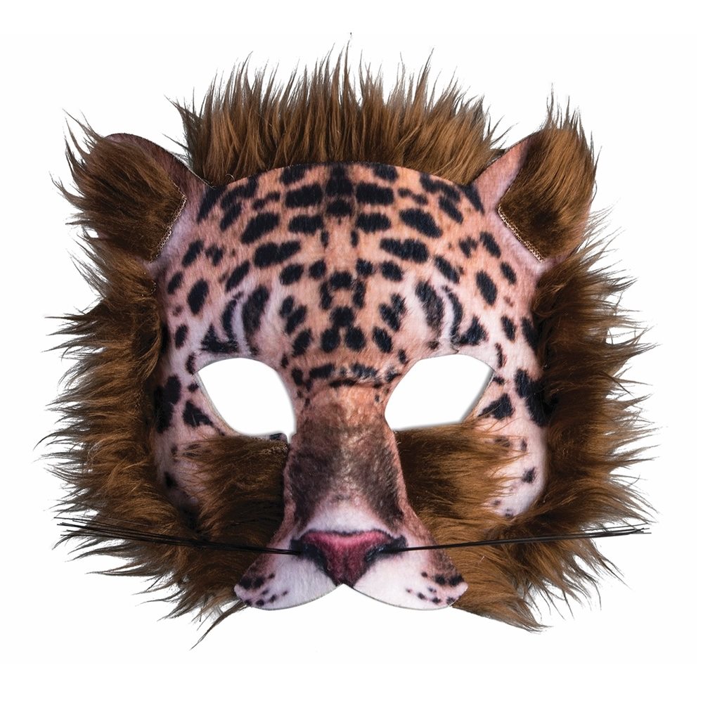 Picture of Leopard Sublimated Furry Mask