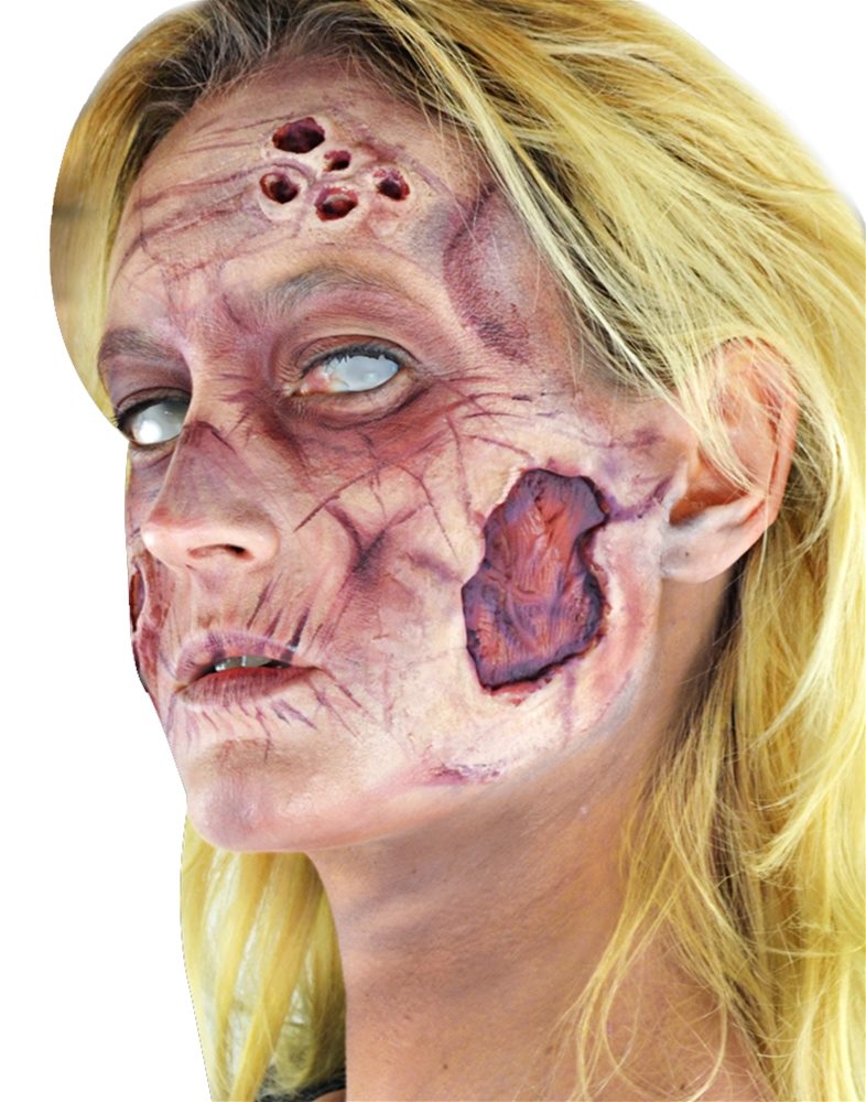Picture of Deluxe Zombie Woman FX Makeup Kit